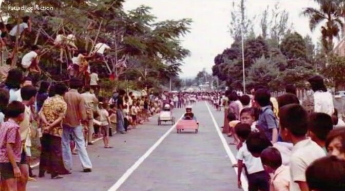 Nostalgia ’70-an, Damas Hadirkan Balapan Peti Sabun di Bandung